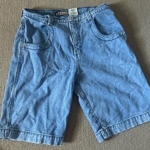 Blue Denim Shorts